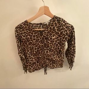 Leopard Print Blouse